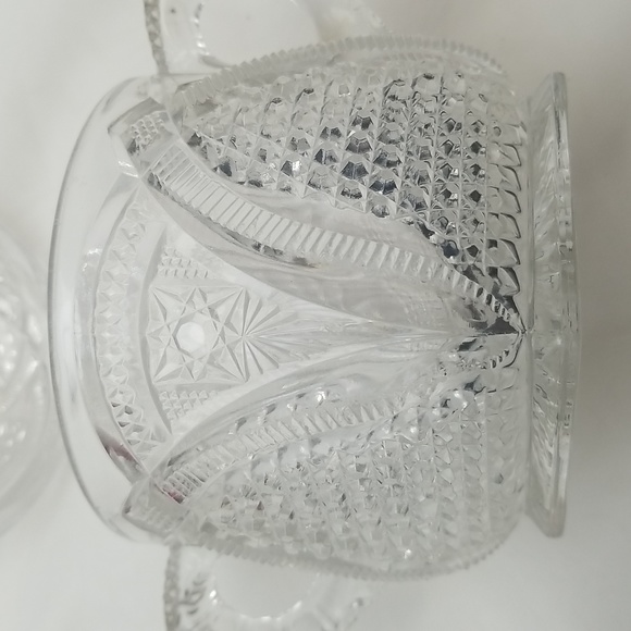 EAPG US Glass Massachusetts Covered Sugar - Picture 5 of 16